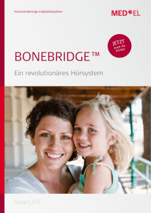 BoneBridge tm - Med-El