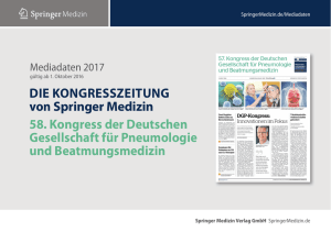 Kongress der Deutschen Gesellschaft für Pneumologie und
