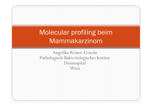Molecular profiling beim Mammakarzinom