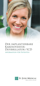 Implantierbarer Defibrillator