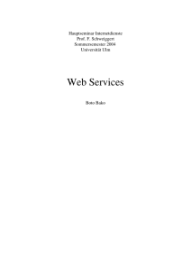 Web Services - Universität Ulm