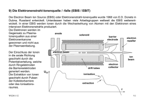Elektronenstrahl-Ionenquellen (EBIS)
