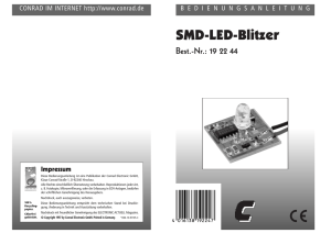 SMD-LED-Blitzer - Corsair Flugmodellbau