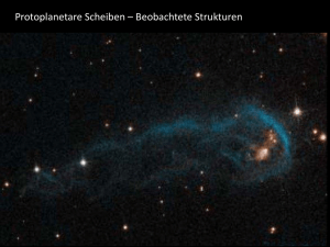 Protoplanetare Scheiben – Beobachtete Strukturen
