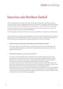Interview mit Heribert Gathof