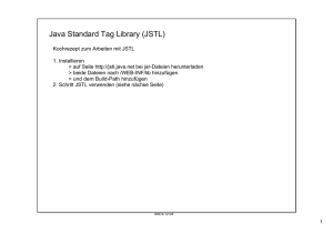 Java Standard Tag Library (JSTL)