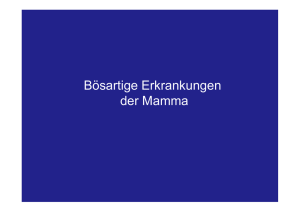 Prävention des Mammakarzinoms - Diakonie Krankenhaus Freiburg
