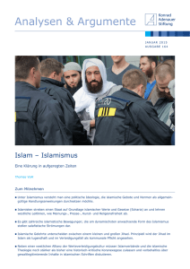 Islam - Islamismus