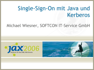 Single-Sign-On mit Java und Kerberos