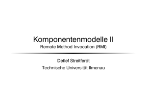 Komponentenmodelle II