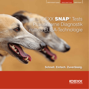 IDEXX SNAP Tests: Praxisinterne Diagnostik mittels ELISA