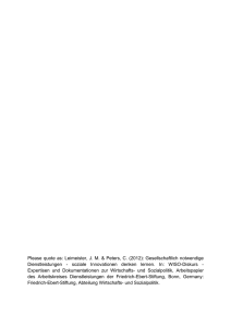 PDF - Publikationen Wirtschaftsinformatik