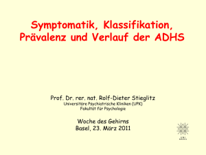 ADHS - Neuroscience Network Basel