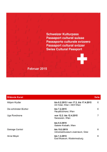 Schweizer Kulturpass für Österreich, Februar 2015