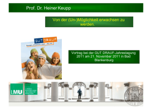 Prof. Dr. HeinerKeupp