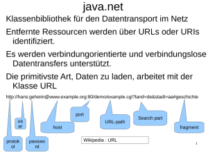 java.net - HTW Dresden