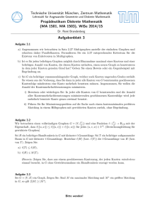 Blatt 3 - TUM - Zentrum Mathematik - M9