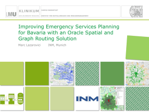 Improving Emergency Services with Oracle Spatial and Graph