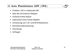 3. Java Persistence API JPA