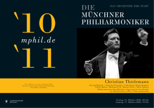 Christian Thielemann - Philharmonischer Chor München
