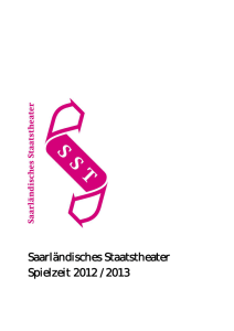 Saarländisches Staatstheater Spielzeit 2012 / 2013