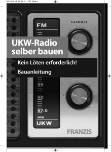 UKW-Radio selber bauen