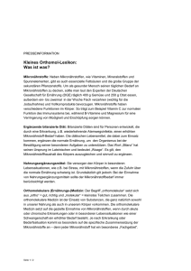 Basisinformation - Kleines Orthomol-Lexikon.doc