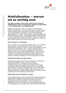 PR_Mietfussmatten - DBL Staufer Textilpflege GmbH