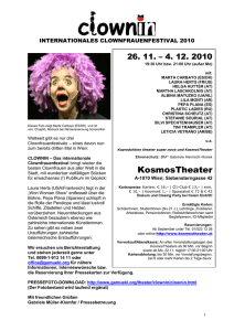 festivalleitung - Kosmos Theater