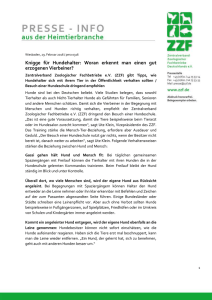 doc - Zentralverband Zoologischer Fachbetriebe