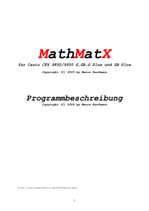 MathMatX - pageofmarco.de