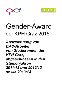 Gender-Award