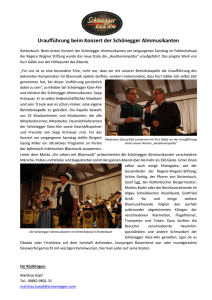 Konzert der Schönegger Almmusikanten (PDF