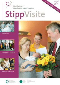 StippVisite, Ausgabe Frühjahr 2014