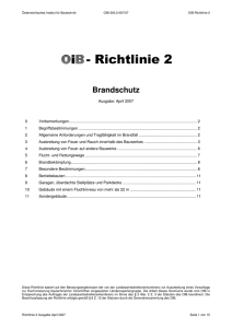 Richtlinie 2 - Österreichisches Institut für Bautechnik