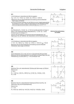 2. Hausübung Einführung In Die Elektrotechnik