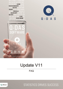 Update V11 - Q-DAS