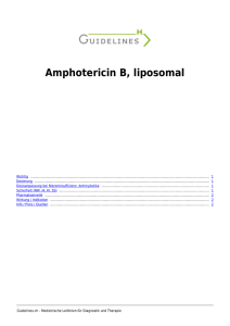 Amphotericin B, liposomal