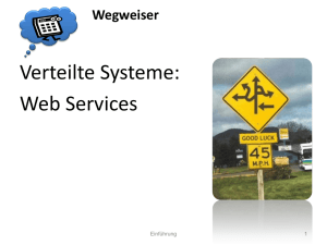 Verteilte Systeme: Web Services - home.hs