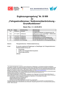 Regelung B009 NBÜ Rev 3.1 (PDF, 203KB - Eisenbahn