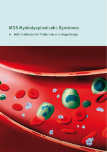 MDS Myelodysplastische Syndrome