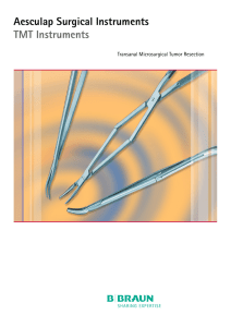 Aesculap Surgical Instruments TMT Instruments