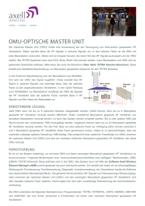 omu-optische master unit