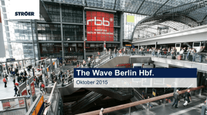 The Wave Berlin Hbf.