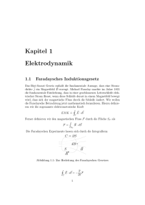 Kapitel 1 Elektrodynamik