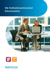 SQL-Toolboxbeispielmandant Dokumentation
