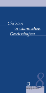 Christine Schirrmacher "Christen in islamischen Gesellschaften"