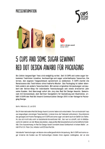 5CUPS and some sugar_RedDot Award Communication Design