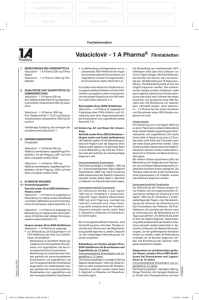Valaciclovir - 1 A Pharma®
