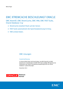 EMC VFCache Accelerates Oracle